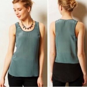 Anthropologie Maeve Color Block Tank